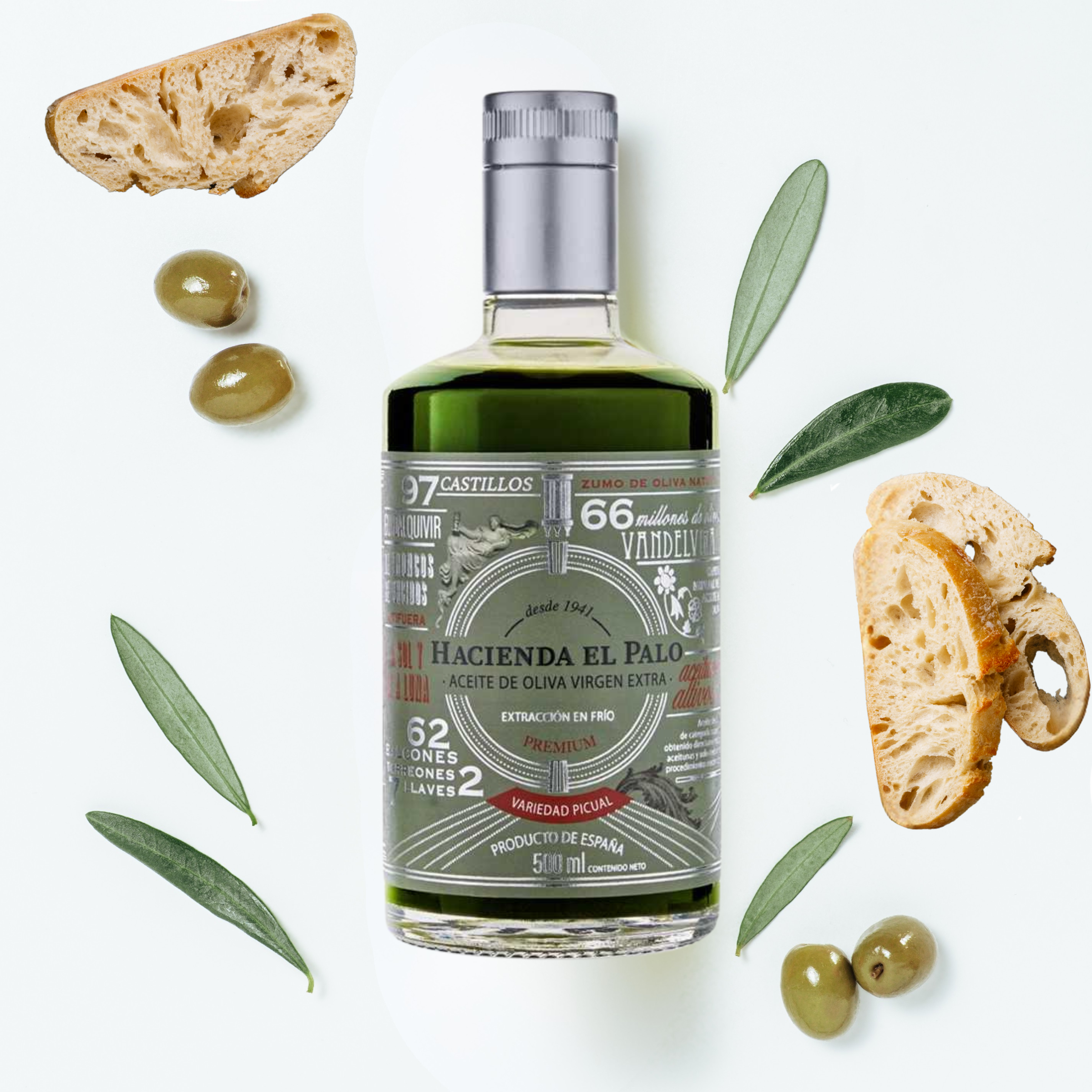 Aceite de oliva virgen extra premium 500 ml