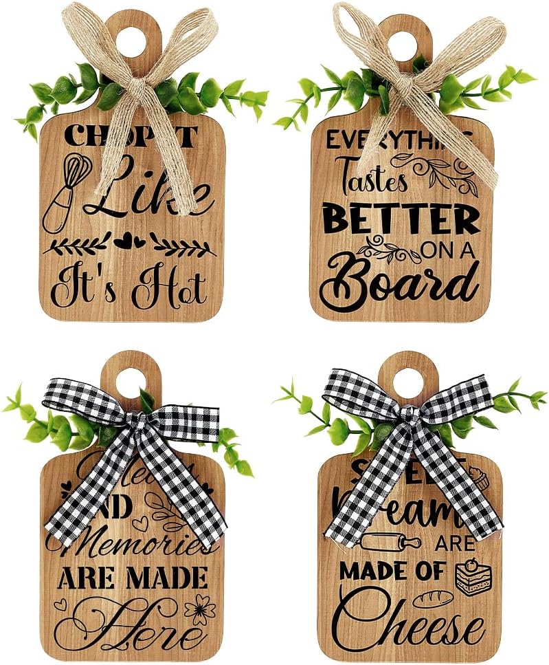 Letrero Decorativo Cocina Madera Grabado