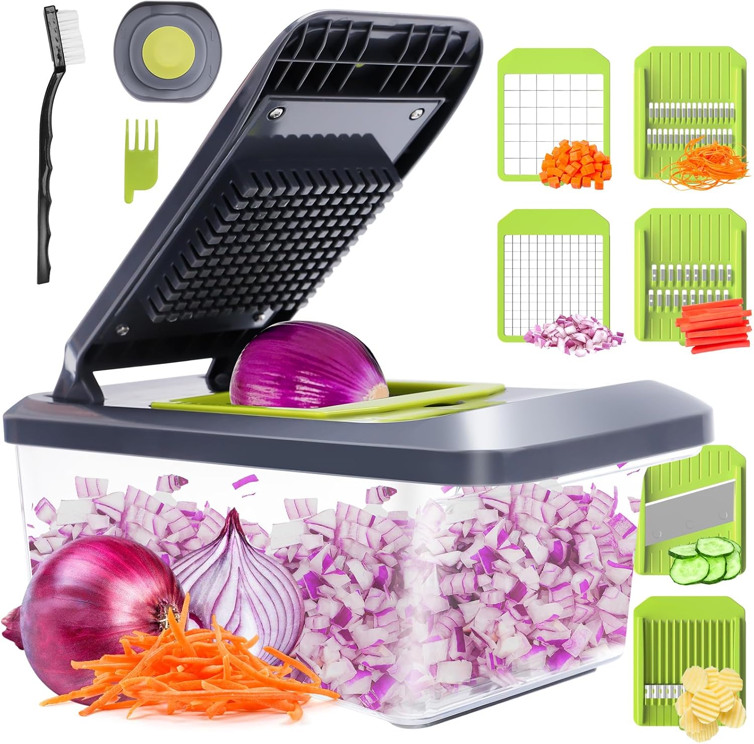 Espiralizador de Verduras 5 Cuchillas
