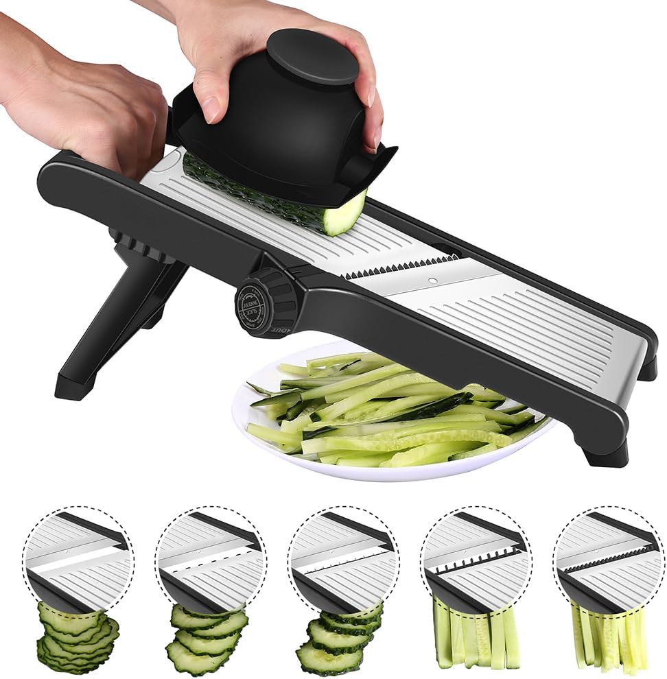Mandolina de Cocina 5 Cuchillas