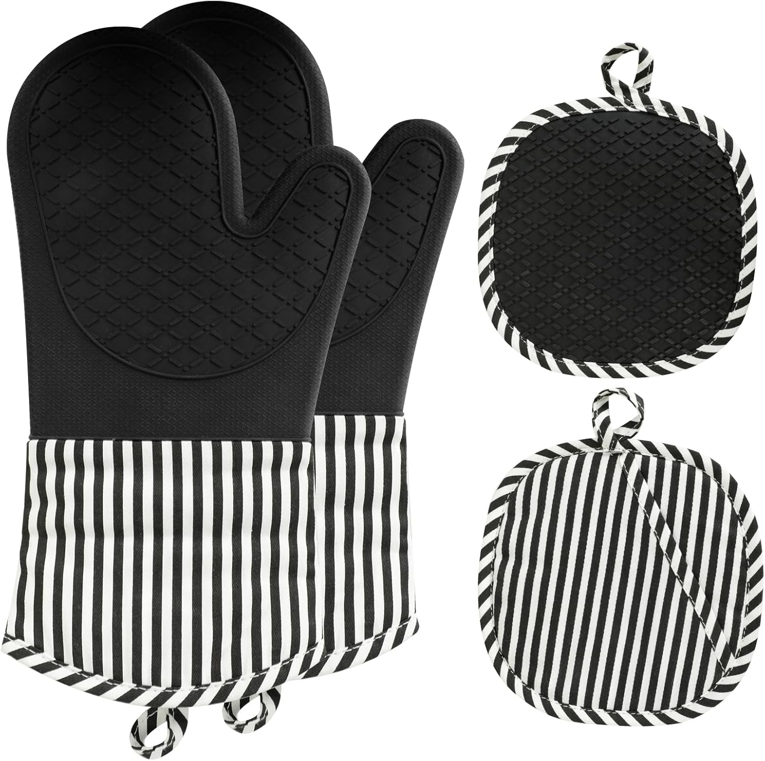 Manoplas de Horno Silicona Premium Par