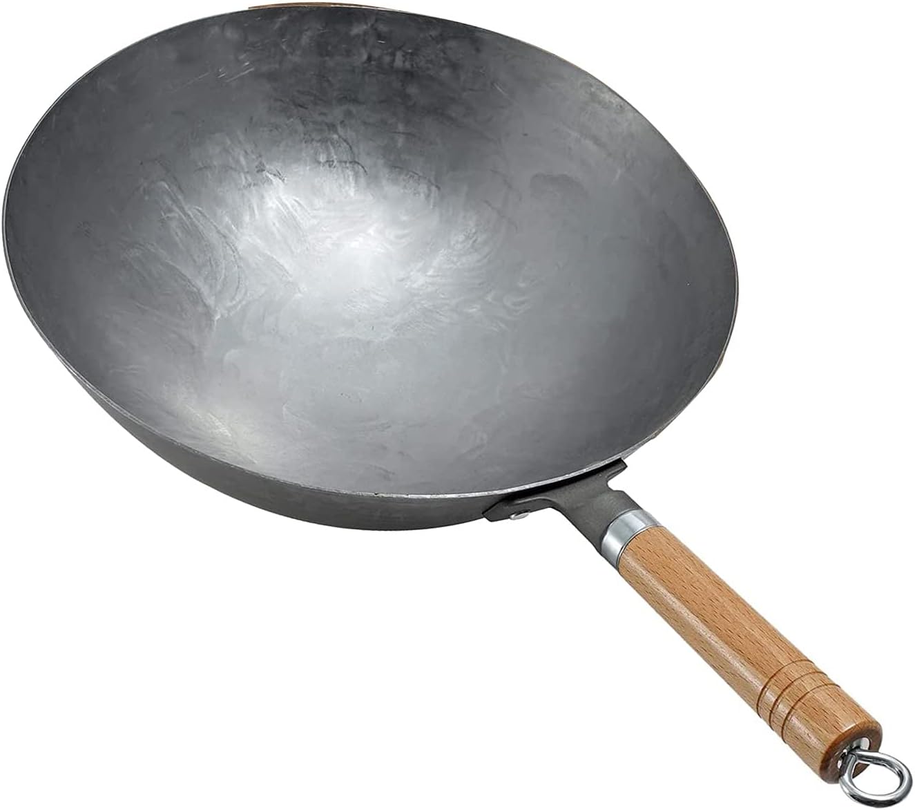 Wok de Acero al Carbono 32cm